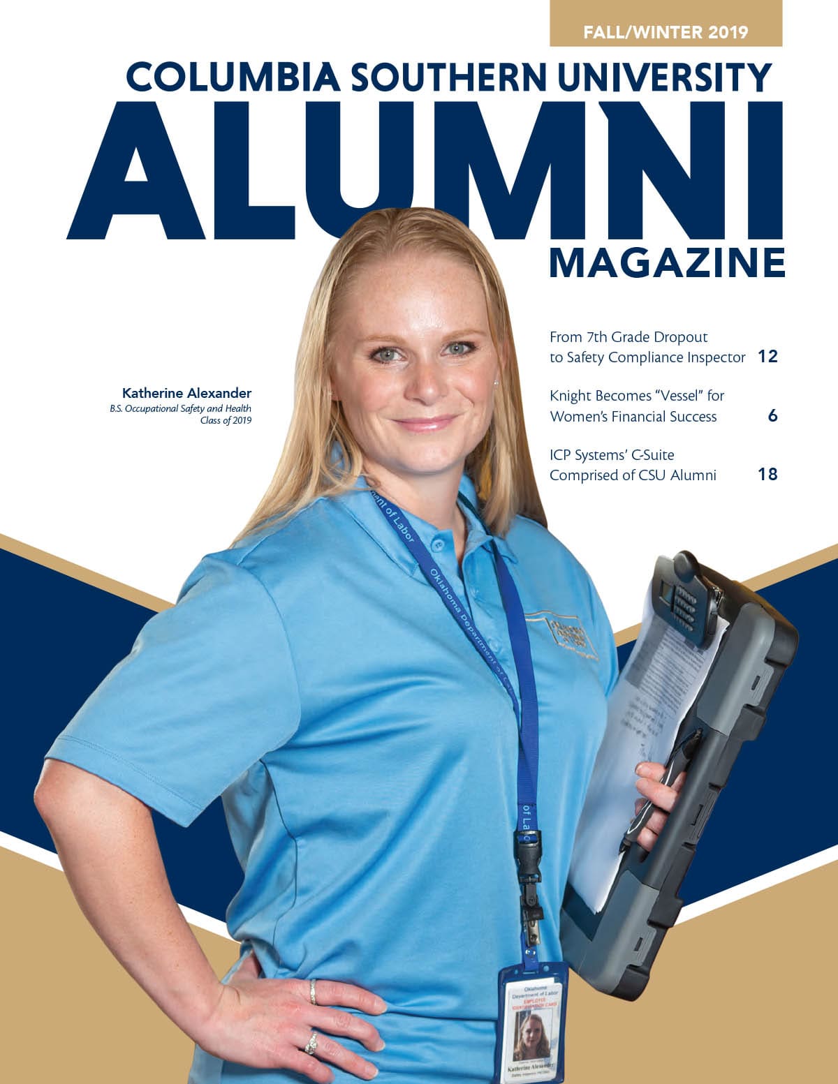 CSU Fall 2019 Alumni Magazine cover