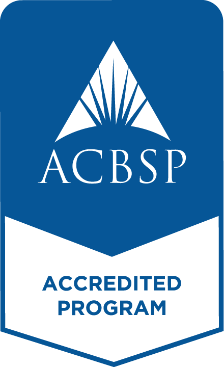 ACBSP Accredited logo, opens a new window