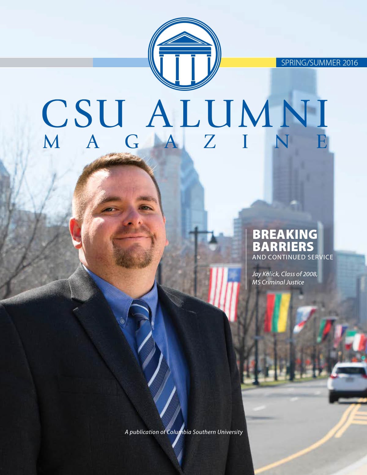 CSU Spring 2016 Alumni Magazine cover
