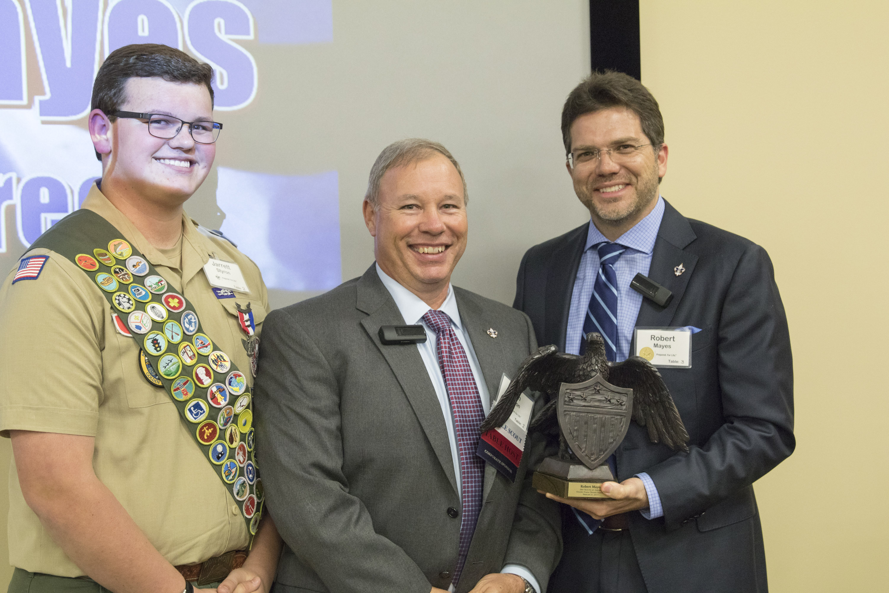 Scouts honor CSU President