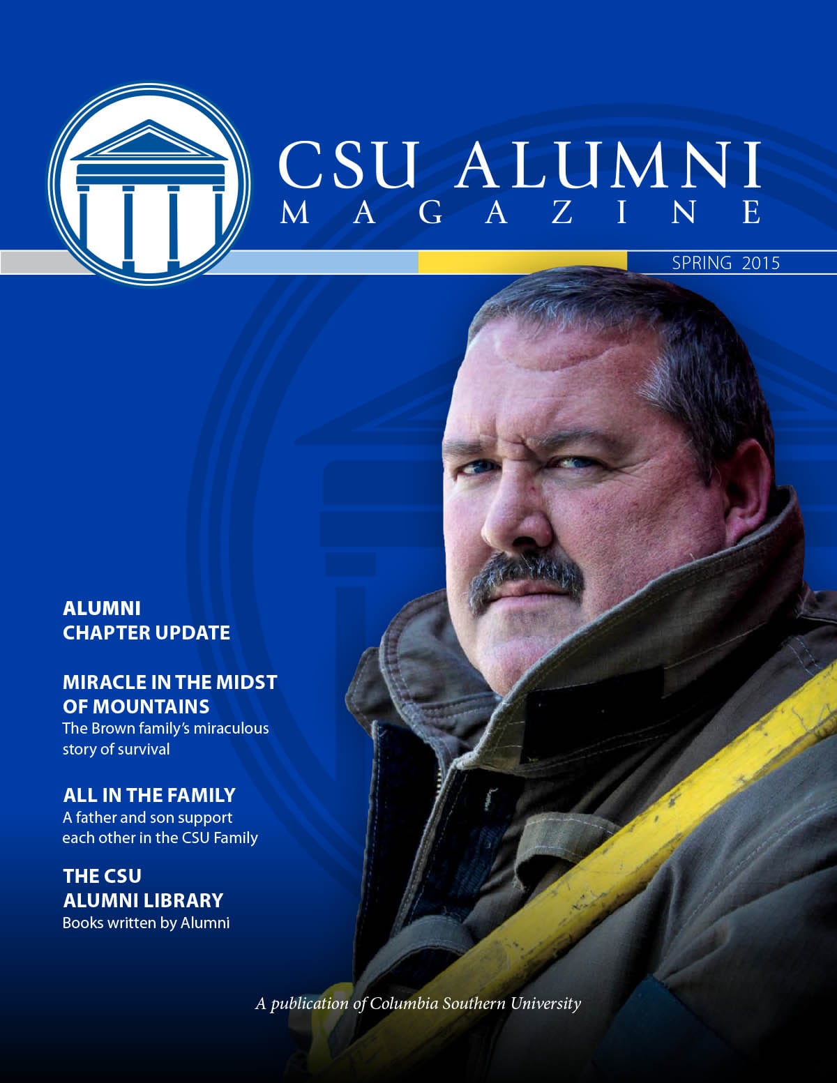 CSU Spring 2015 Alumni Magazine cover