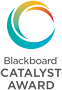 Blackboard logo, catalyst award