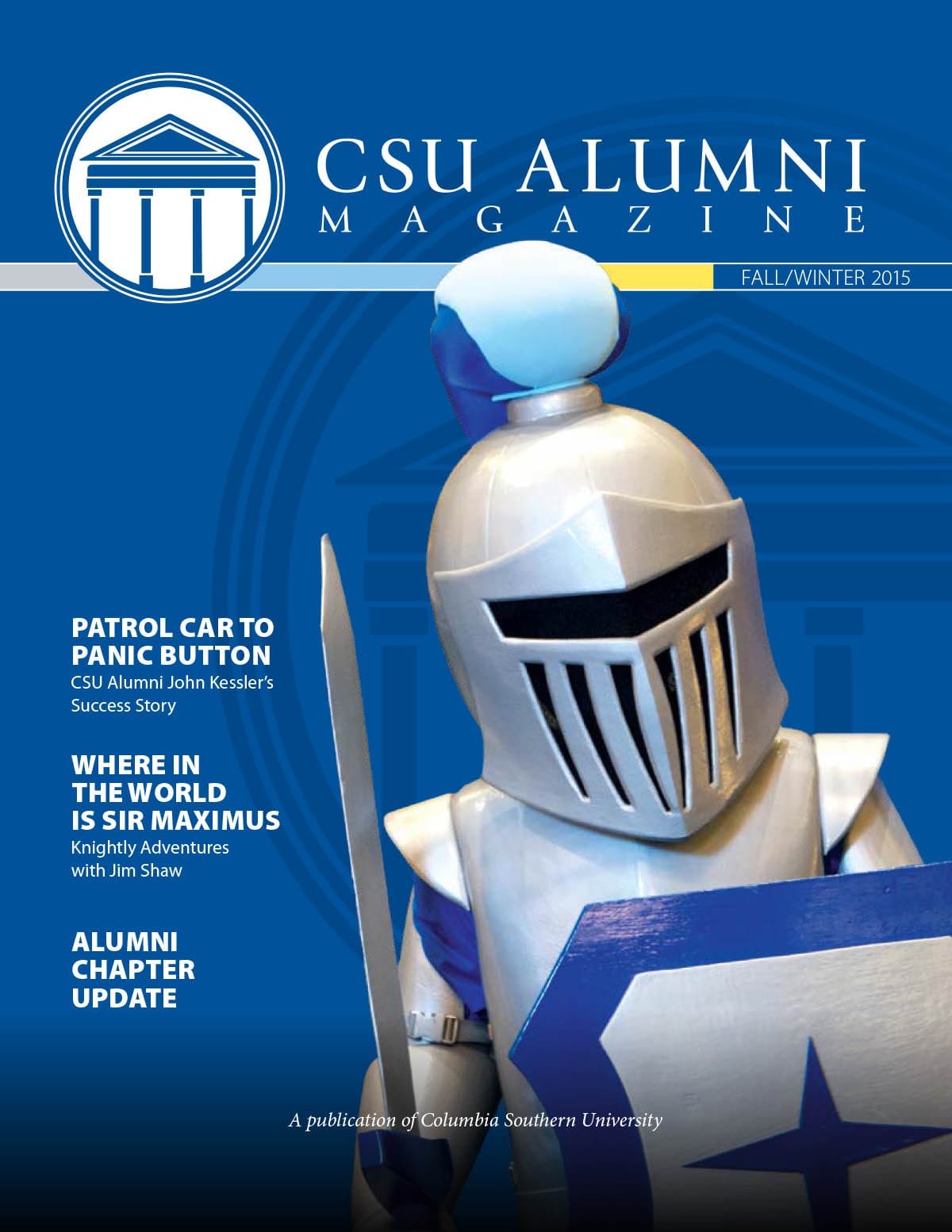 CSU Fall 2015 Alumni Magazine cover