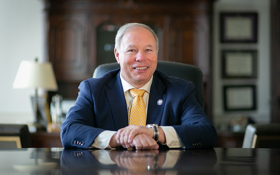 Headshot of Ken Styron the president of CSU