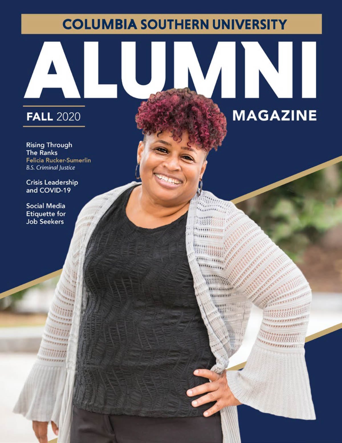 CSU Fall 2020 Alumni Magazine cover