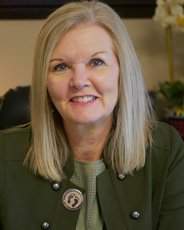 Close up of Sue Butts