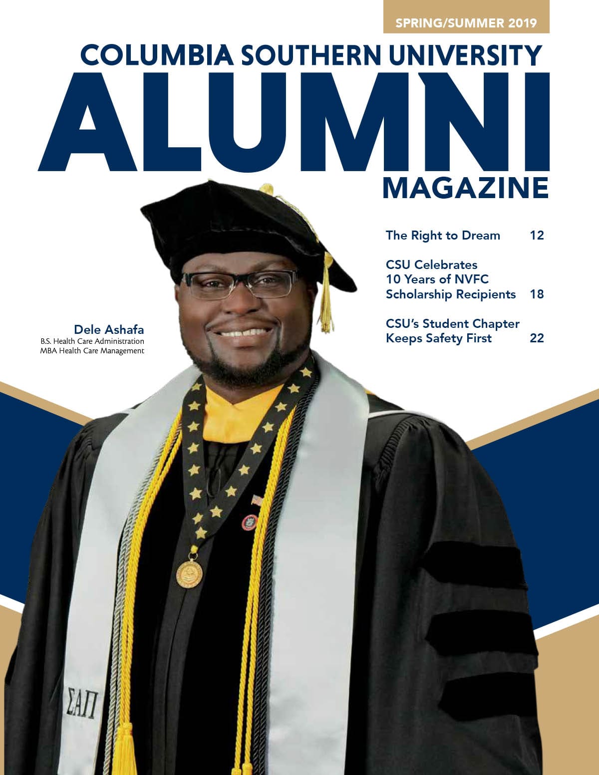 CSU Spring 2019 Alumni Magazine cover