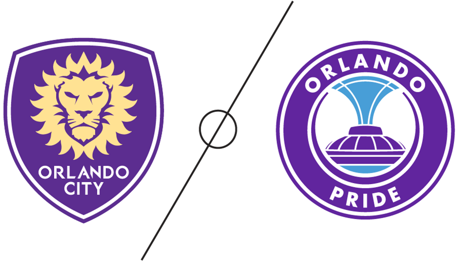 Orlando City SC & Orlando Pride Logos