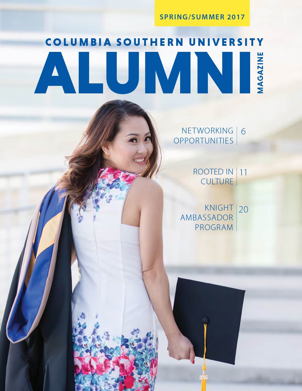 CSU Spring 2017 Alumni Magazine cover