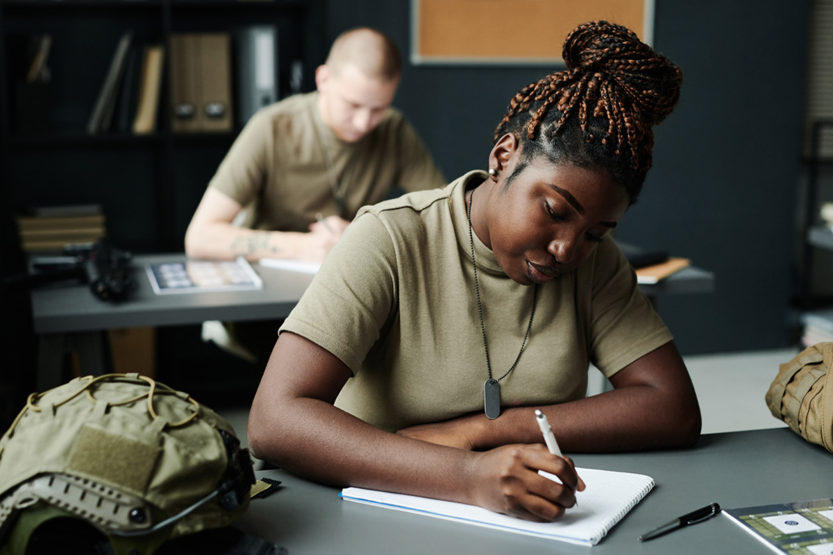 active military and school